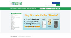 Desktop Screenshot of geodirectsupply.com